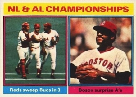 1976 Topps N.L. & A.L. Championships #461 Baseball Card