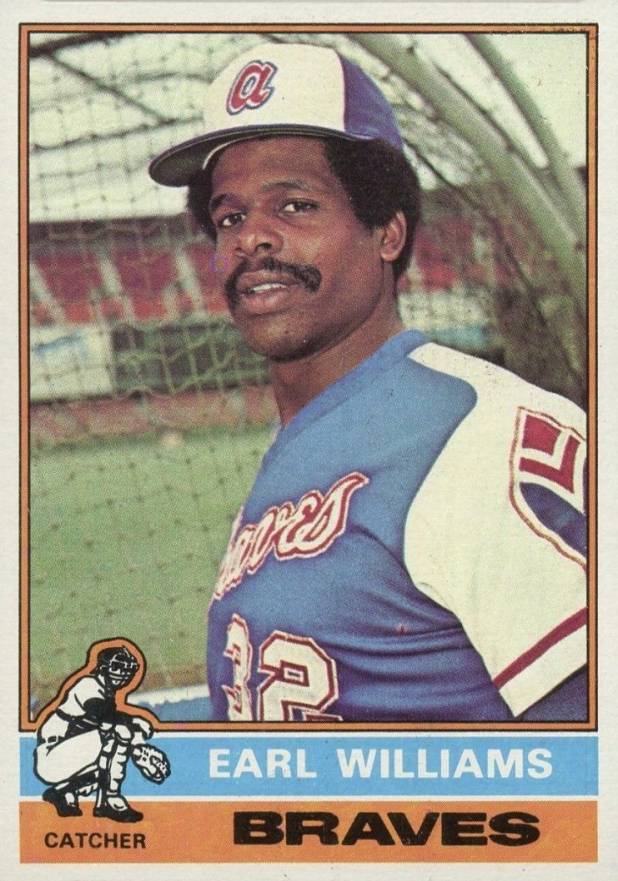 1976 Topps Earl Williams #458 Baseball Card