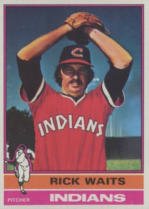 1976 Topps Rick Waits #433 Baseball Card