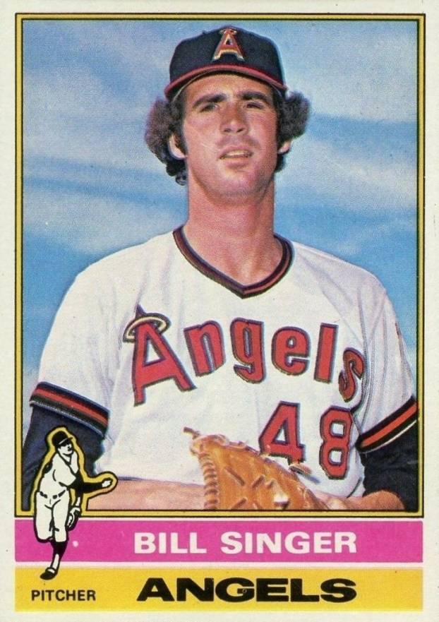 1976 Topps Bill Singer #411 Baseball Card