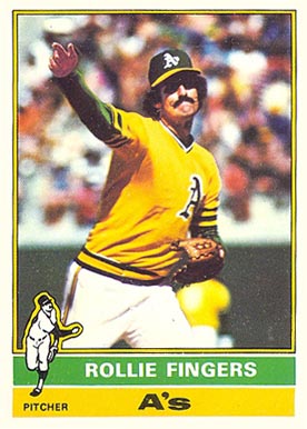 1976 Topps Rollie Fingers #405 Baseball Card