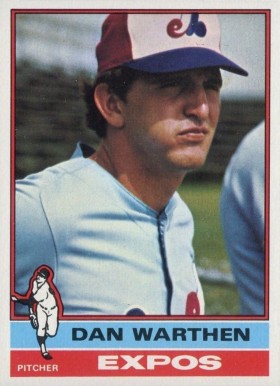 1976 Topps Dan Warthen #374 Baseball Card