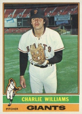 1976 Topps Charlie Williams #332 Baseball Card