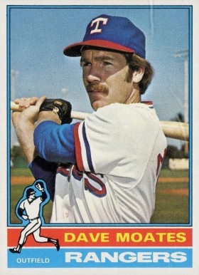 1976 Topps Dave Moates #327 Baseball Card