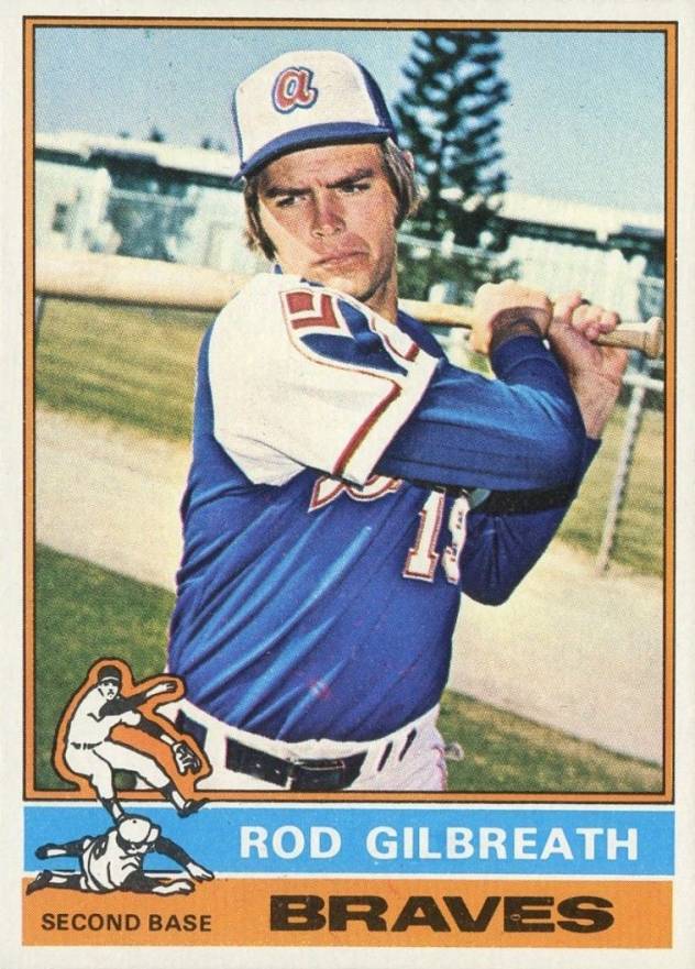 1976 Topps Rod Gilbreath #306 Baseball Card