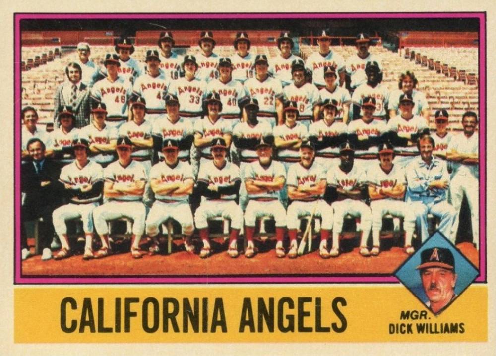 1976 Topps California Angels Team #304 Baseball Card