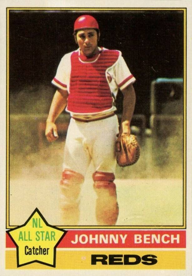 1976 Topps Johnny Bench #300 Baseball Card