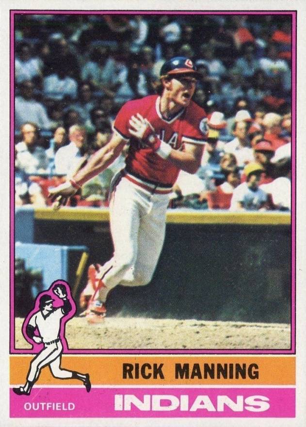 1976 Topps Rick Manning #275 Baseball Card