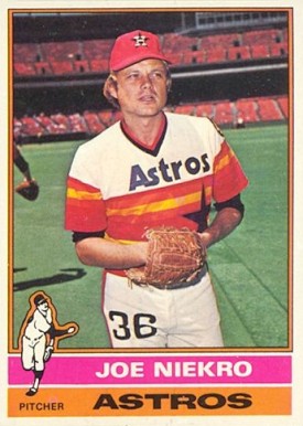 1976 Topps Joe Niekro #273 Baseball Card