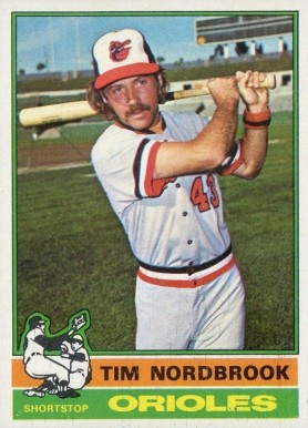 1976 Topps Tim Nordbrook #252 Baseball Card