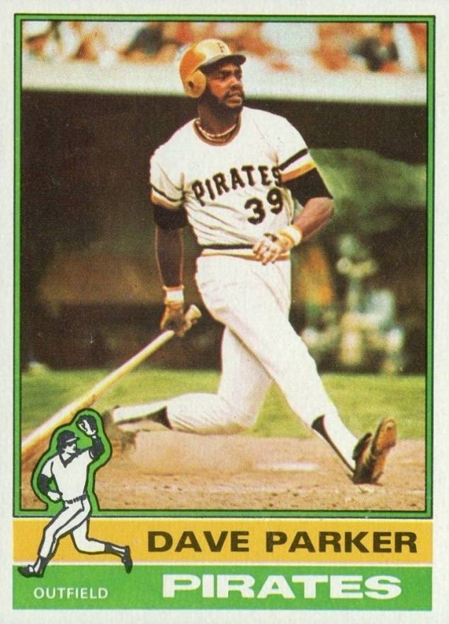 1976 Topps Dave Parker #185 Baseball Card
