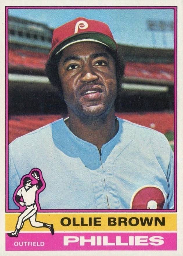 1976 Topps Ollie Brown #223 Baseball Card