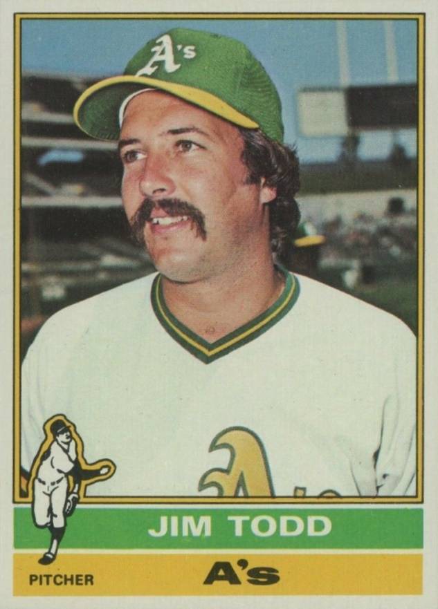 1976 Topps Jim Todd #221 Baseball Card
