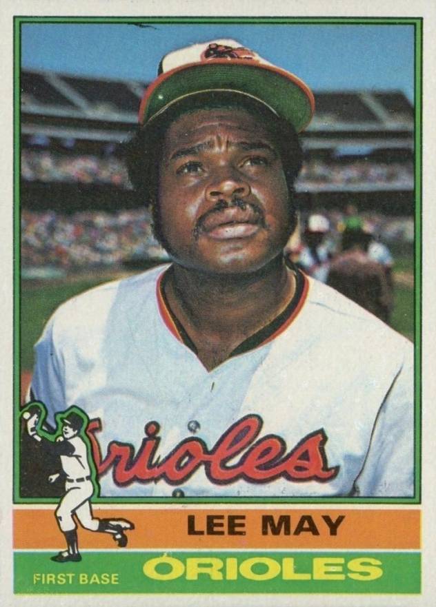 1976 Topps Lee May #210 Baseball Card