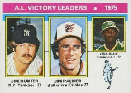 1976 Topps A.L. Victory Leaders #200 Baseball Card
