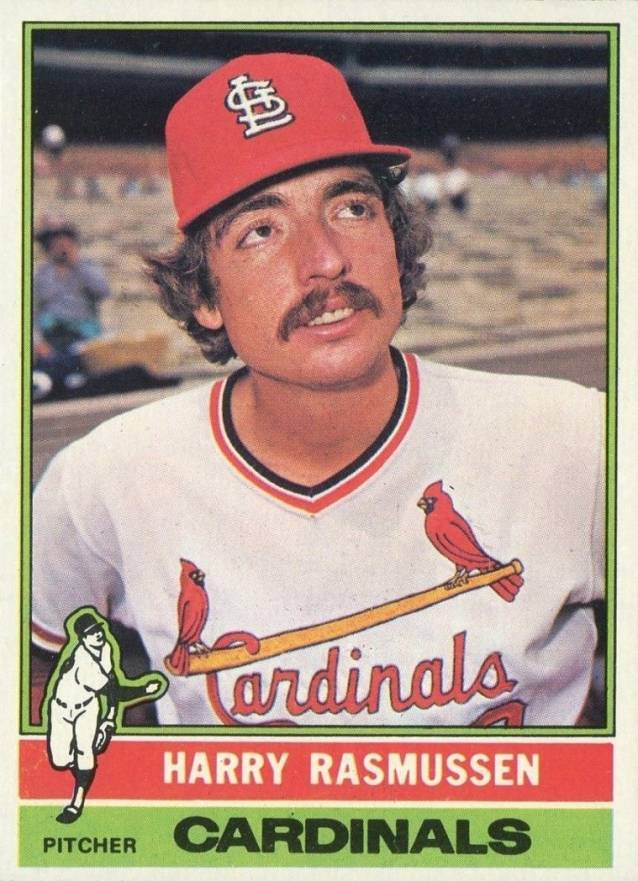 1976 Topps Harry Rasmussen #182 Baseball Card