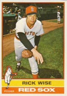 1976 Topps Rick Wise #170 Baseball Card