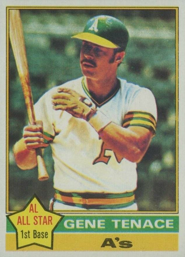 1976 Topps Gene Tenace #165 Baseball Card