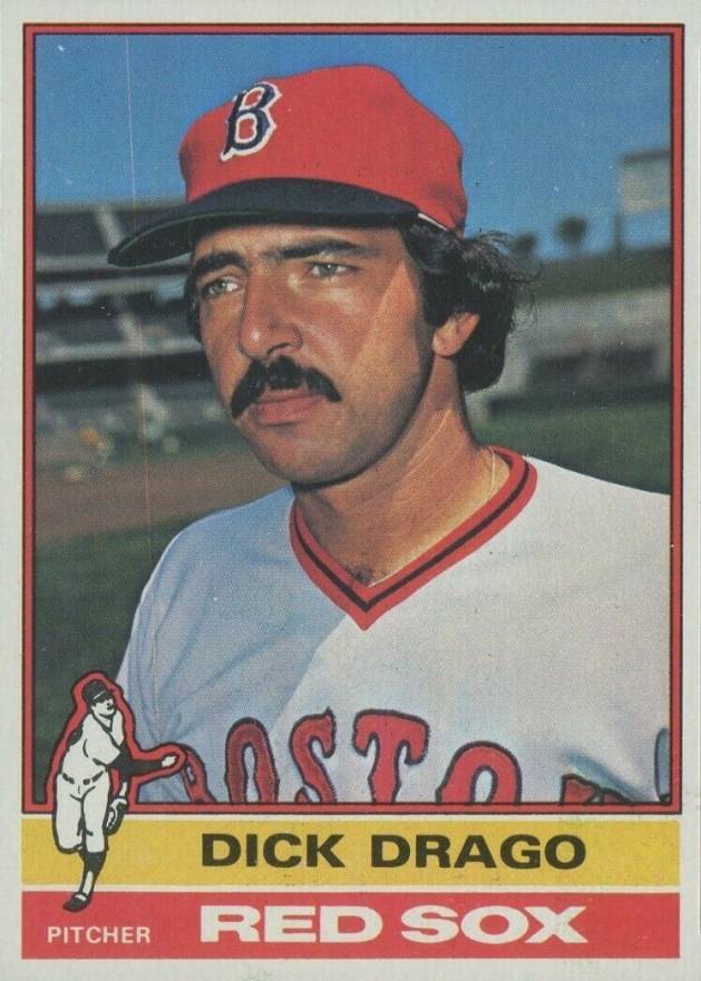 1976 Topps Dick Drago #142 Baseball Card