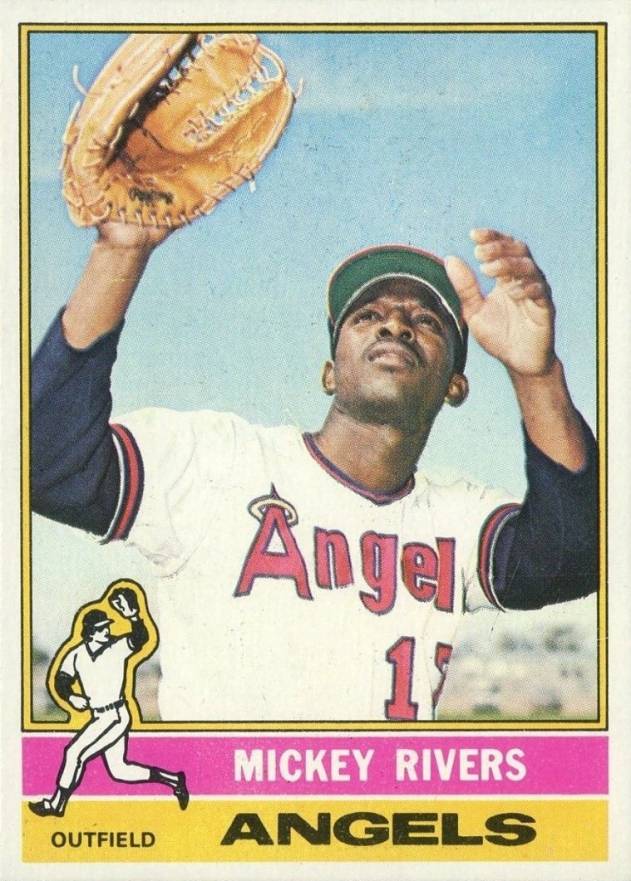 1976 Topps Mickey Rivers #85 Baseball Card