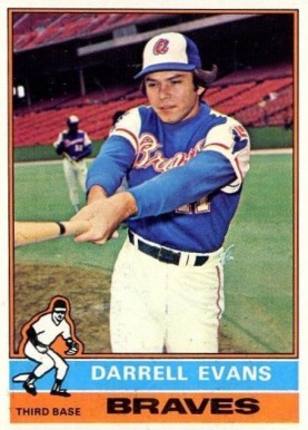 1976 Topps Darrell Evans #81 Baseball Card