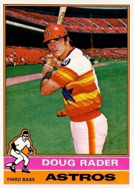 1976 Topps Doug Rader #44 Baseball Card