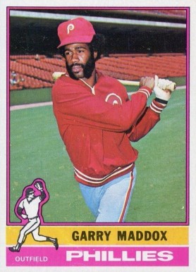 1976 Topps Garry Maddox #38 Baseball Card