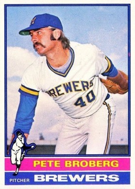 1976 Topps Pete Broberg #39 Baseball Card