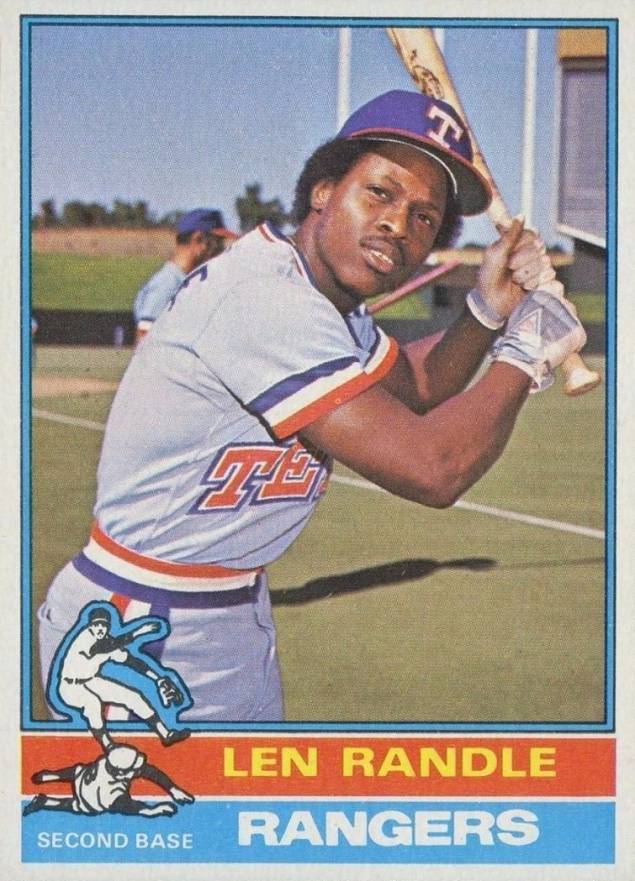 1976 Topps Len Randle #31 Baseball Card