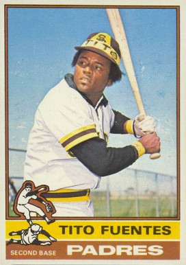 1976 Topps Tito Fuentes #8 Baseball Card