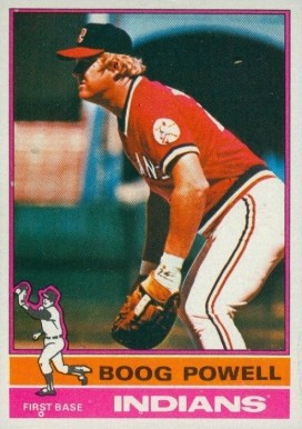 1976 Topps Boog Powell #45 Baseball Card
