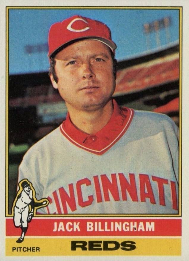1976 Topps Jack Billingham #155 Baseball Card