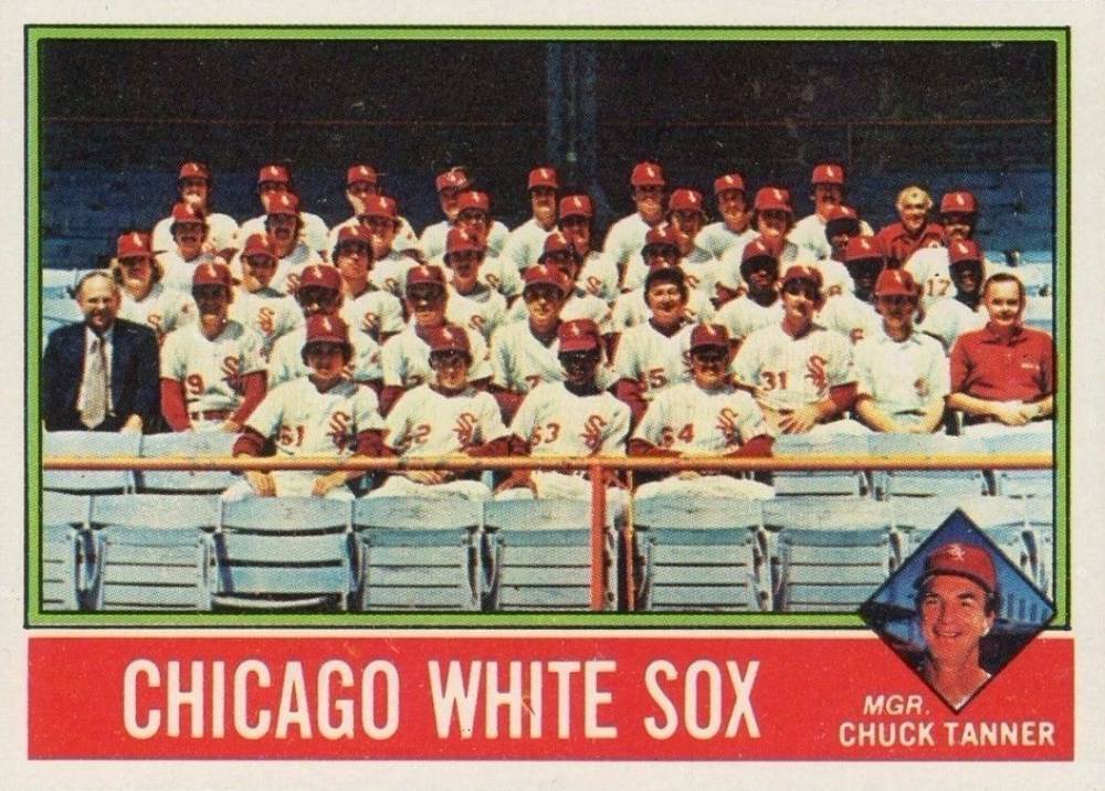 1976 Topps Chicago White Sox Team #656 Baseball Card