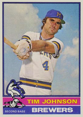 1976 Topps Tim Johnson #613 Baseball Card