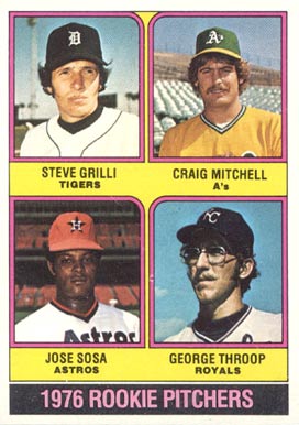 1976 Topps Rookie Pitchers #591 Baseball Card