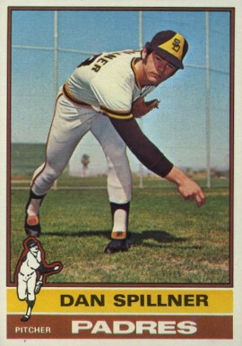 1976 Topps Dan Spillner #557 Baseball Card