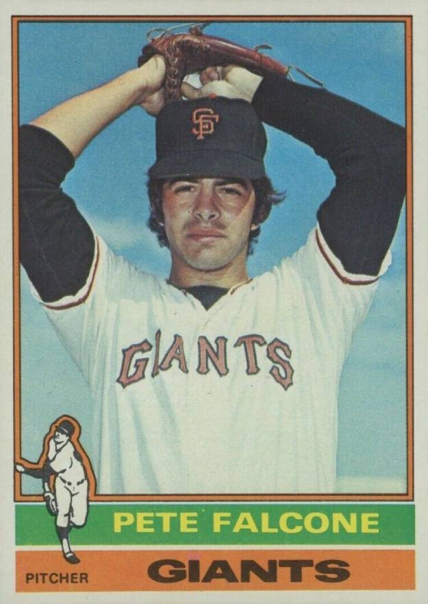 1976 Topps Pete Falcone #524 Baseball Card