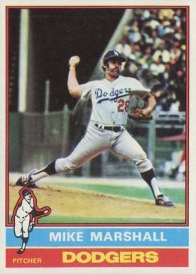 1976 Topps Mike G. Marshall #465 Baseball Card