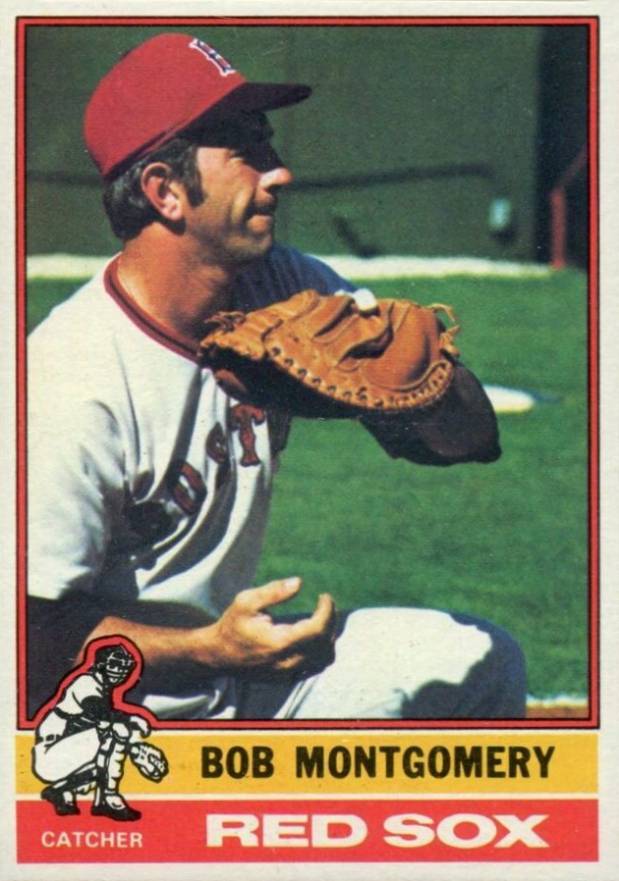1976 Topps Bob Montgomery #523 Baseball Card
