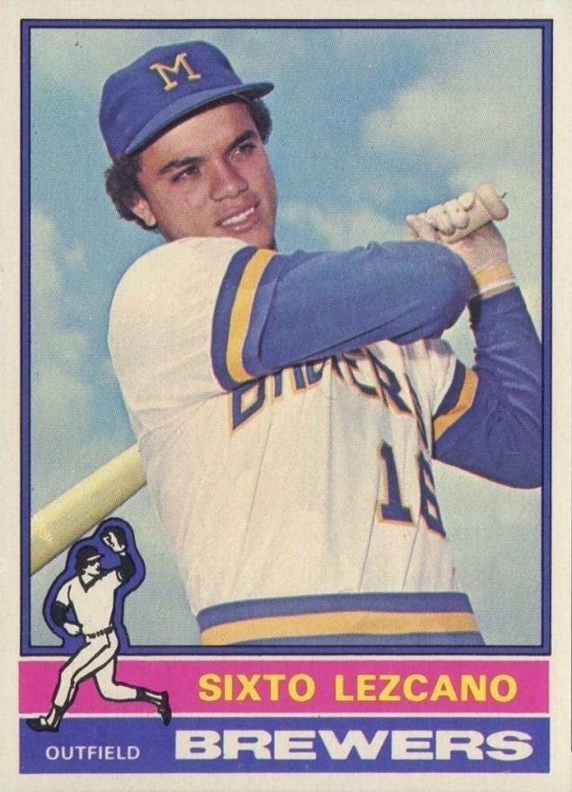 1976 Topps Sixto Lezcano #353 Baseball Card
