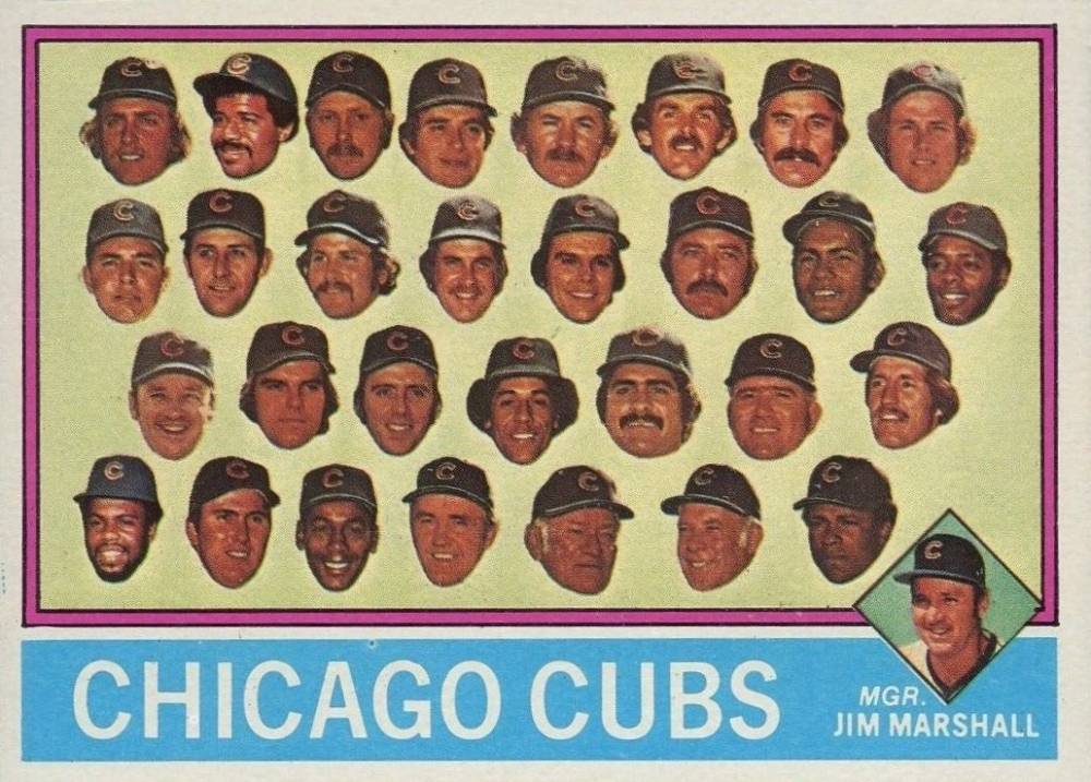 1976 Topps Chicago Cubs Team #277 Baseball Card