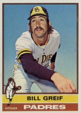 1976 Topps Bill Greif #184 Baseball Card