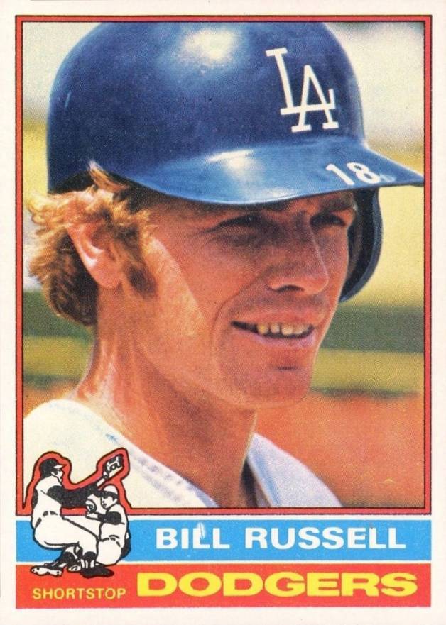 1976 Topps Bill Russell #22 Baseball Card