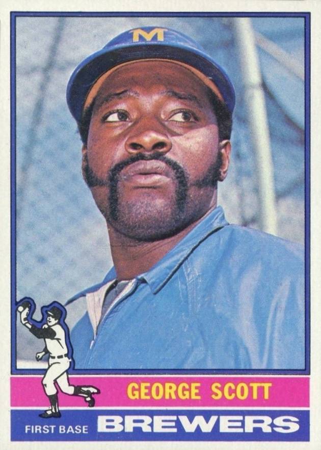1976 Topps George Scott #15 Baseball Card