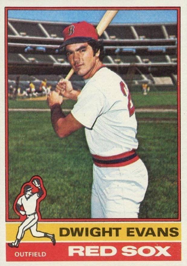 1976 Topps Dwight Evans #575 Baseball Card