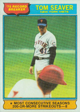1976 Topps Tom Seaver #5 Baseball Card