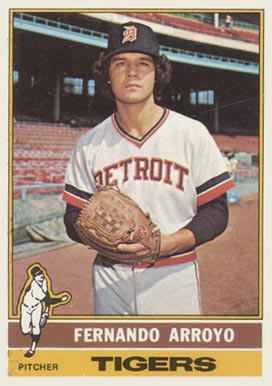 1976 Topps Fernando Arroyo #614 Baseball Card