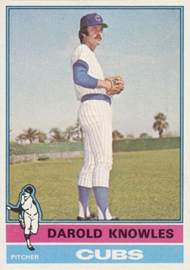 1976 Topps Darold Knowles #617 Baseball Card
