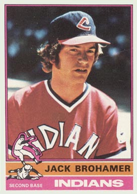 1976 Topps Jack Brohamer #618 Baseball Card