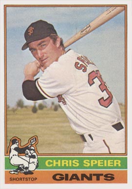 1976 Topps Chris Speier #630 Baseball Card